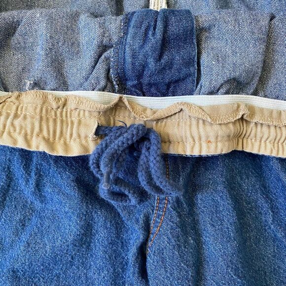 Haband active Joe XL short 100% cotton pull on pants/jeans w/elastic waist - Picture 6 of 12